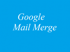 How to use Google mail merge? google mail merge