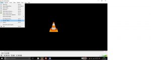 open convert and save in VLC media player