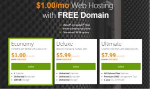 godaddy web hosting plans