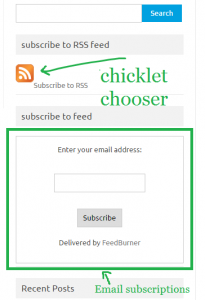 feedburner email subscription completed