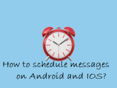 How to schedule messages on Andrioid and IOS?